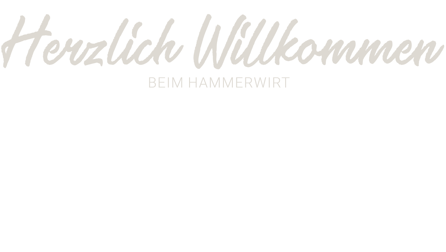 Herzlich Willkommen